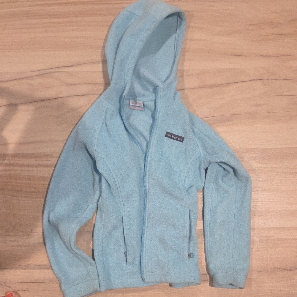 Columbia Light Blue Kids Raincoat